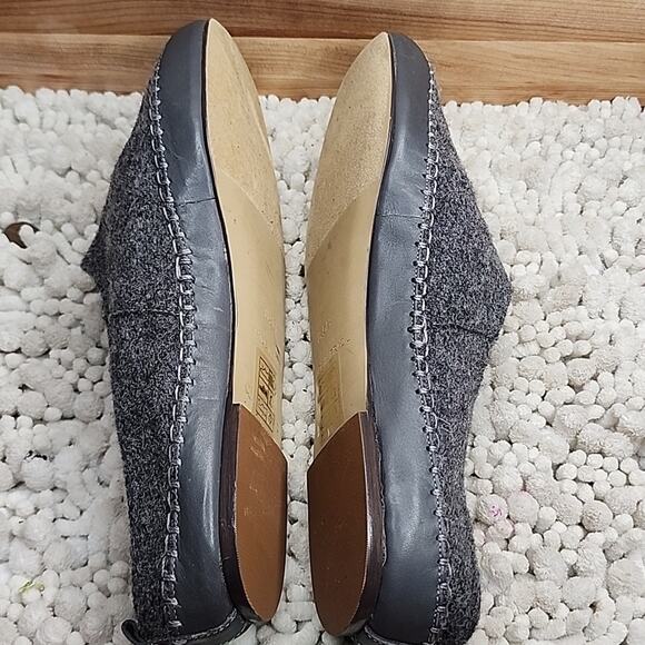 SPLENDID CAMERON FELT STORM GREY FLATS WOMAN'S SIZE 8.5 NWOB MADE IN BRAZIL - Picture 12 of 16